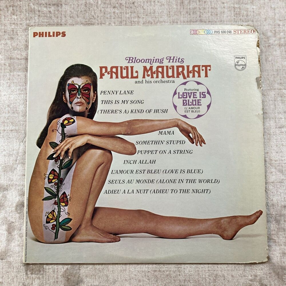 Blooming Hits Paul Mauriat And His Orchestra 1967 Original LP Album PHS 600-248